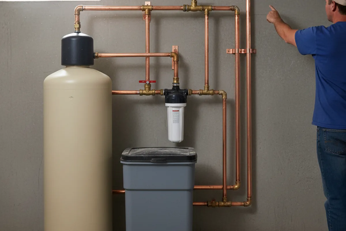 Whole-house water treatment system installed in Nottingham